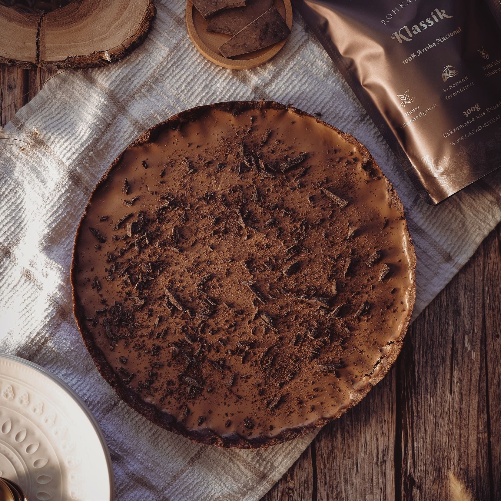 Schoggi Tarte mit edlem Rohkakao 🍫🤎
