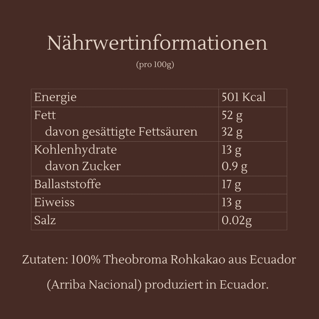 Rohkakao Classic Geniesser (500g)