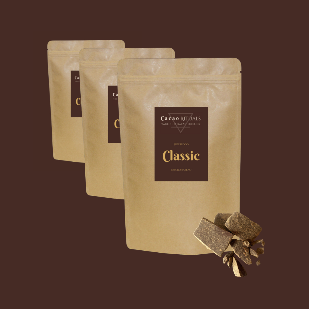 Rohkakao Classic Liebhaber (1kg) inkl. kostenloses Müsterli
