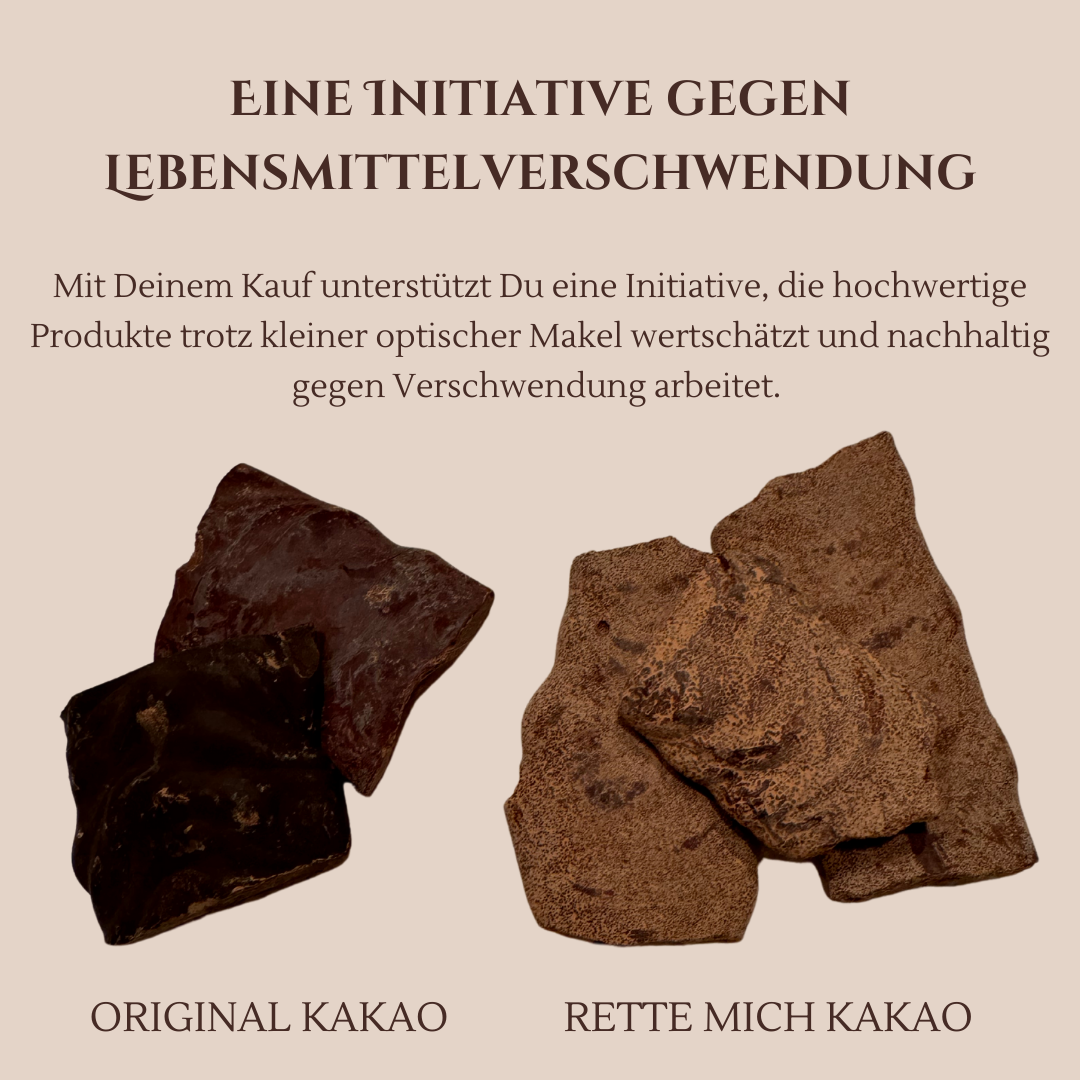 RETTE MICH KAKAO - Klassik Rohkakao (Arriba Nacional) 300g