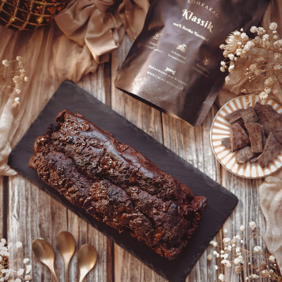 gesunder & nährstoffreicher Bananenkuchen 🤎🍫🍌