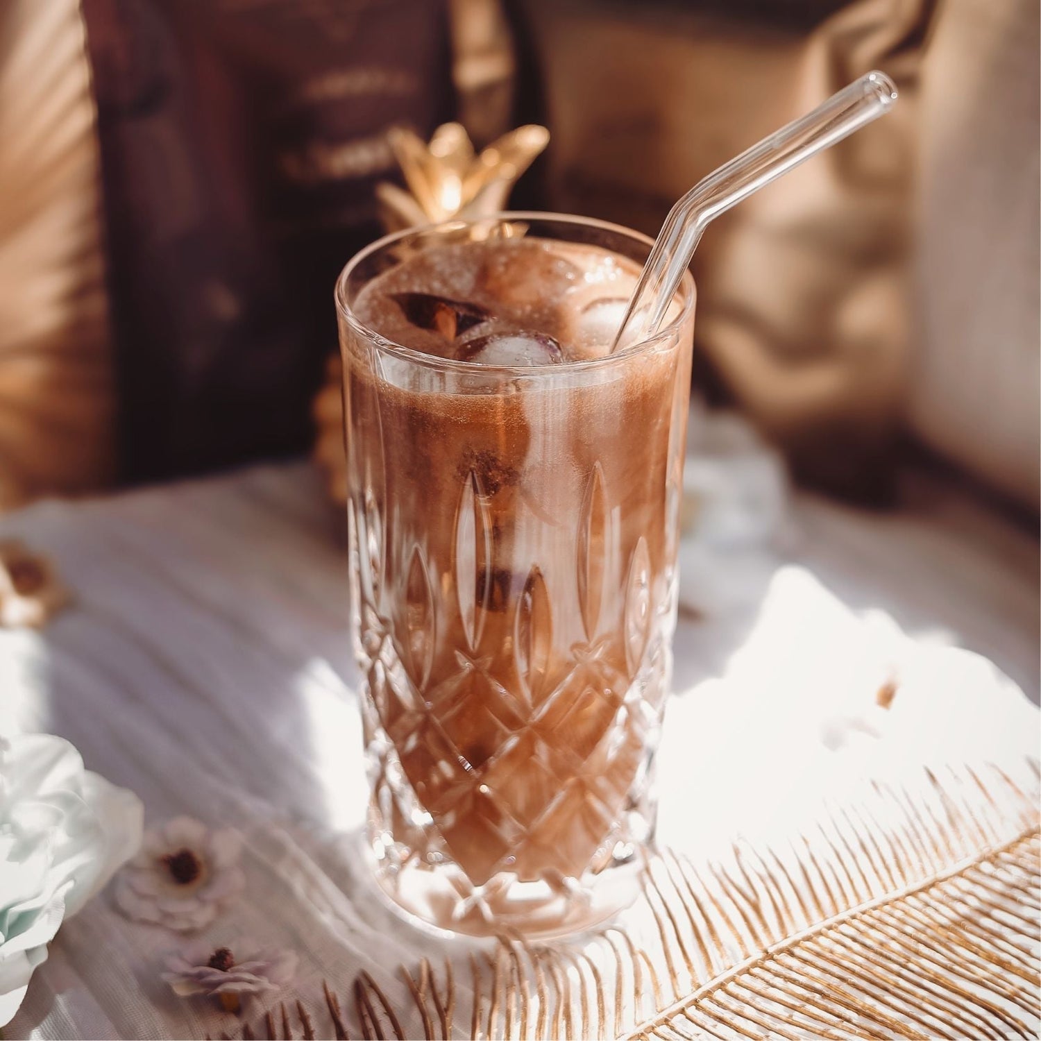 🥥 Iced Rohkakao – sommerliche Erfrischung 🌴☀️