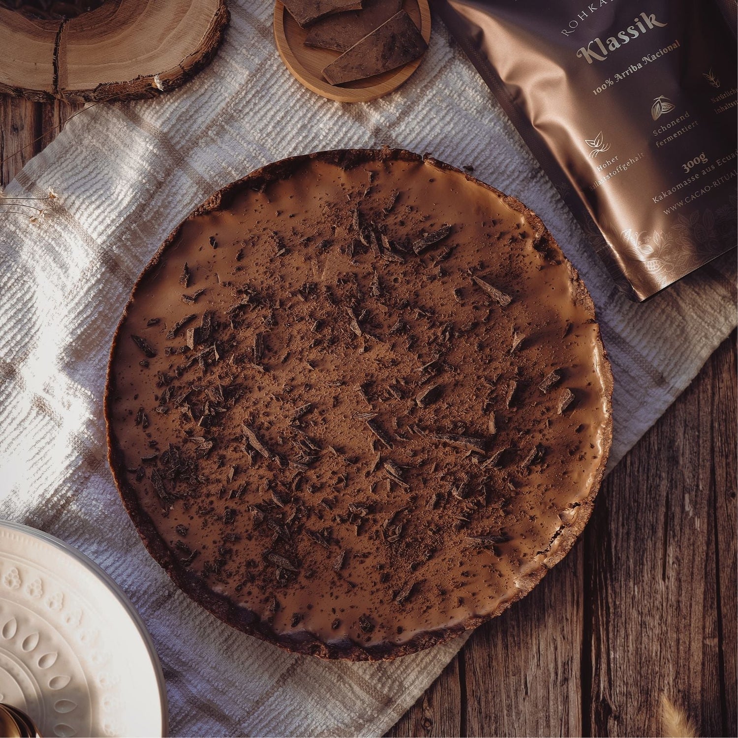 Schoggi Tarte mit edlem Rohkakao 🍫🤎
