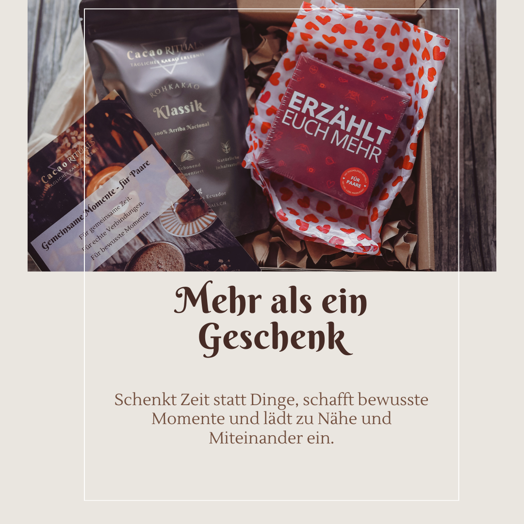 Gemeinsame Momente für Paare Geschenkbox